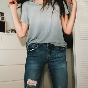 Ombré American eagle top